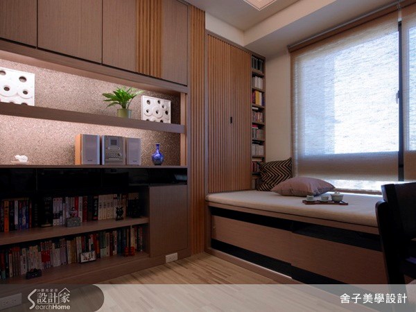 33坪新成屋(5年以下)＿新中式風書房案例圖片＿舍子美學設計＿舍子美學_06之4