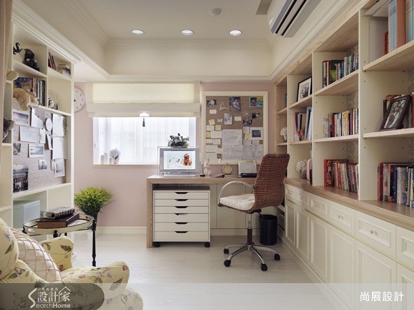 20坪中古屋(5~15年)＿美式風書房案例圖片＿尚展空間設計＿尚展_36之10