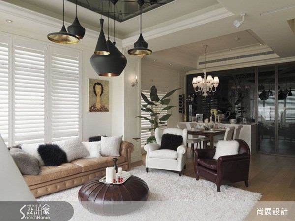 75坪新成屋(5年以下)＿奢華風客廳案例圖片＿尚展空間設計＿尚展_37之5