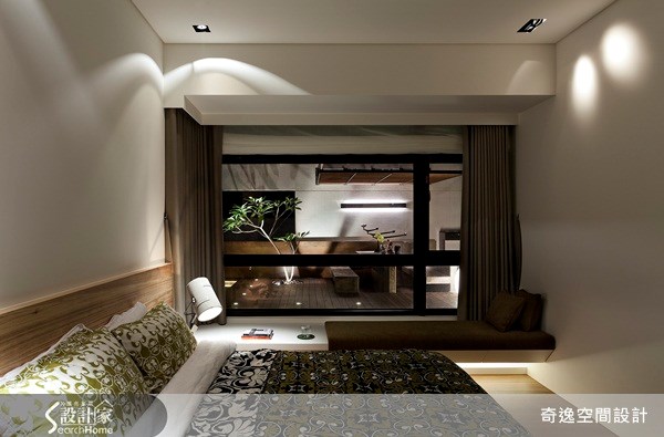 70坪新成屋(5年以下)＿現代風臥室臥榻案例圖片＿奇逸空間設計＿奇逸_06之11