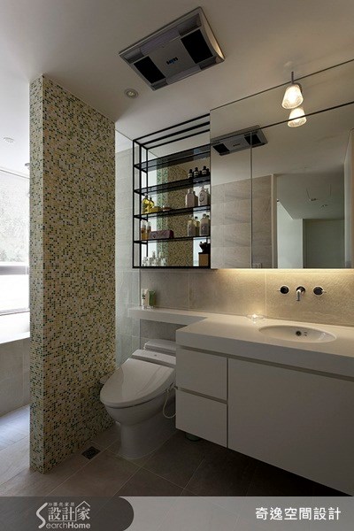 70坪新成屋(5年以下)＿現代風浴室案例圖片＿奇逸空間設計＿奇逸_06之12