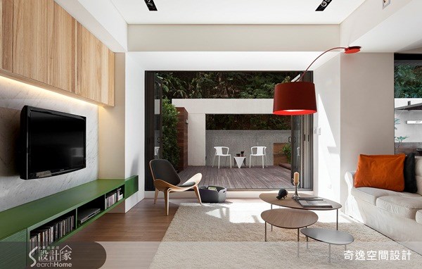 70坪新成屋(5年以下)＿現代風客廳案例圖片＿奇逸空間設計＿奇逸_06之2