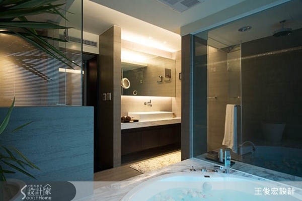 50坪新成屋(5年以下)＿現代風浴室案例圖片＿森境設計＿王俊宏_01之12