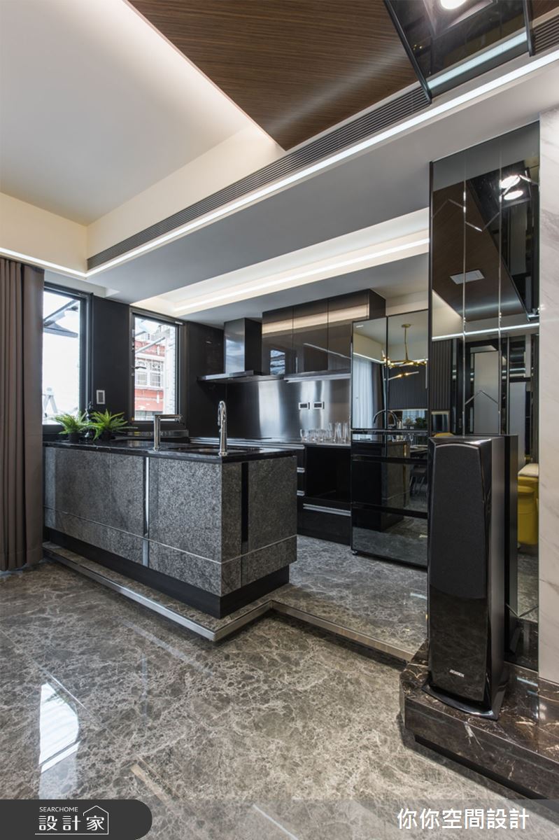 30坪老屋(16~30年)＿現代風吧檯案例圖片＿你妳國際空間設計有限公司＿8你妳設計_台北老屋翻新30坪現代風之6
