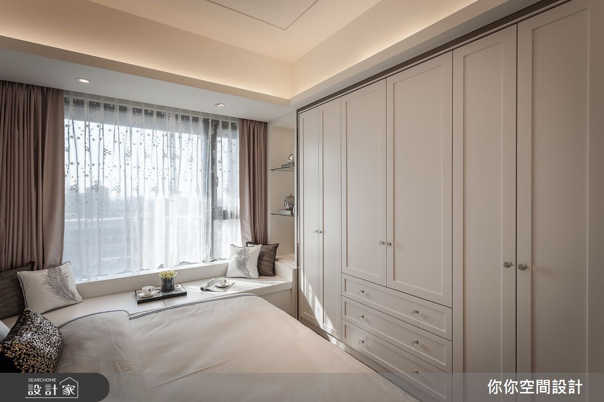 30坪新成屋(5年以下)＿新古典臥室案例圖片＿你妳國際空間設計有限公司＿1你妳設計_桃園30坪新古典之17