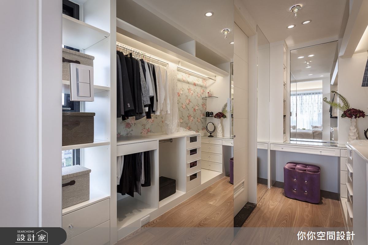 30坪新成屋(5年以下)＿新古典更衣間案例圖片＿你妳國際空間設計有限公司＿1你妳設計_桃園30坪新古典之22