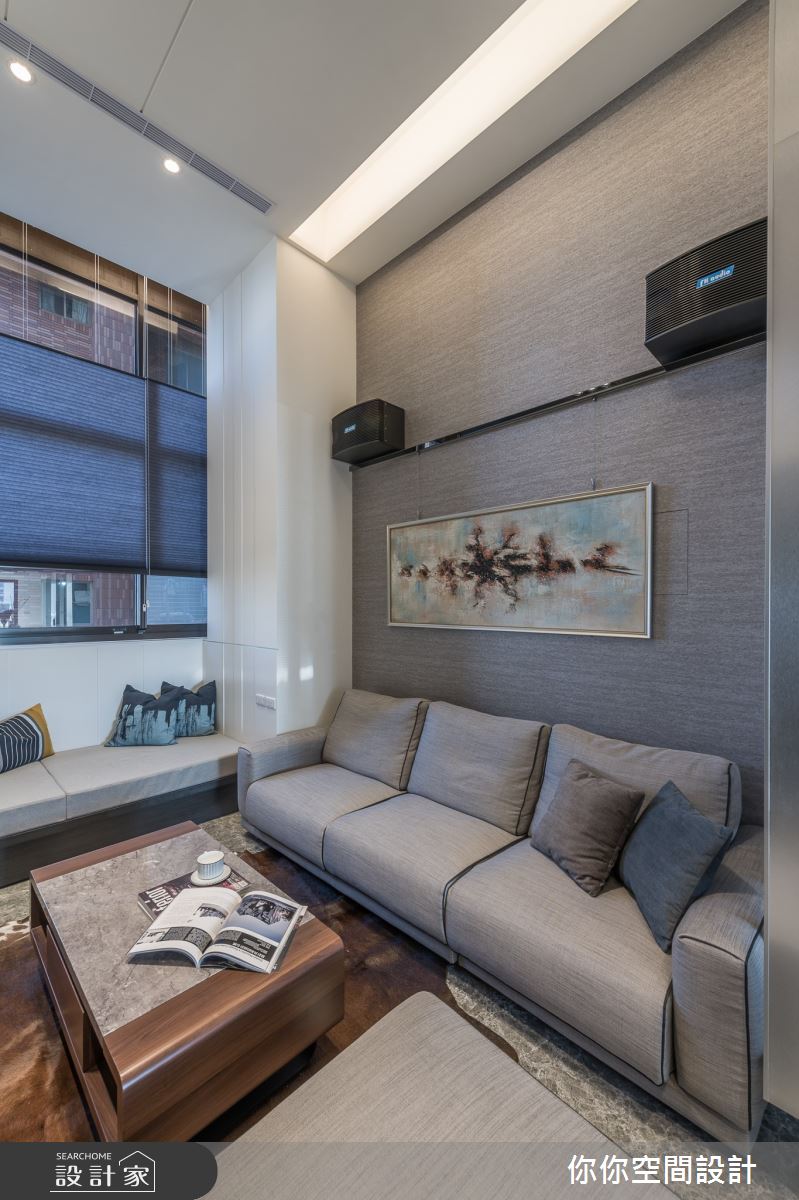 28坪老屋(16~30年)＿現代風客廳案例圖片＿你妳國際空間設計有限公司＿2你妳設計_新北老屋翻新28坪現代風之3