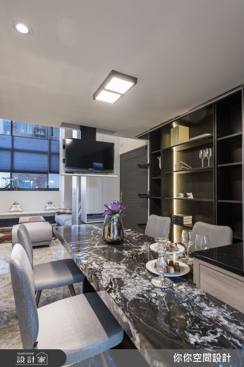 28坪老屋(16~30年)＿現代風餐廳案例圖片＿你妳國際空間設計有限公司＿2你妳設計_新北老屋翻新28坪現代風之5