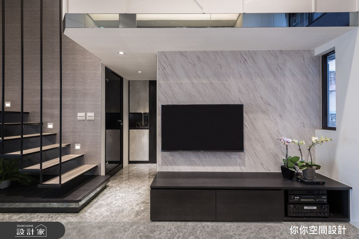 28坪老屋(16~30年)＿現代風客廳案例圖片＿你妳國際空間設計有限公司＿2你妳設計_新北老屋翻新28坪現代風之15