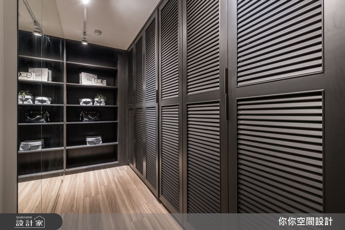 28坪老屋(16~30年)＿現代風更衣間案例圖片＿你妳國際空間設計有限公司＿2你妳設計_新北老屋翻新28坪現代風之33