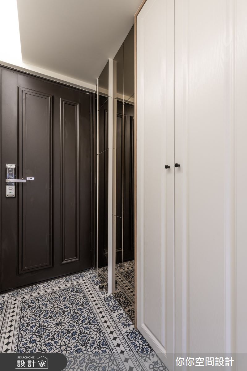 15坪老屋(16~30年)＿北歐風玄關案例圖片＿你妳國際空間設計有限公司＿4你妳設計_新北老屋翻新15坪北歐風之1