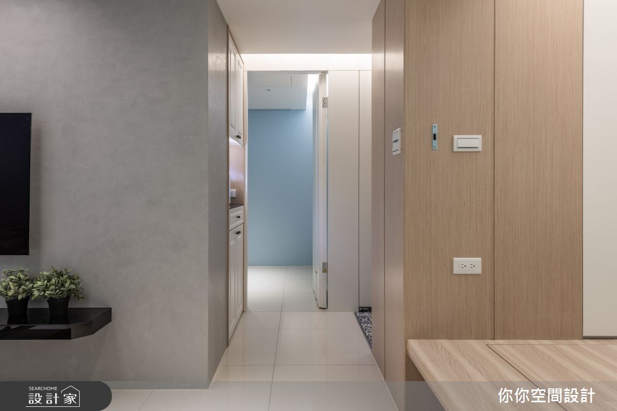 15坪老屋(16~30年)＿北歐風走廊案例圖片＿你妳國際空間設計有限公司＿4你妳設計_新北老屋翻新15坪北歐風之24
