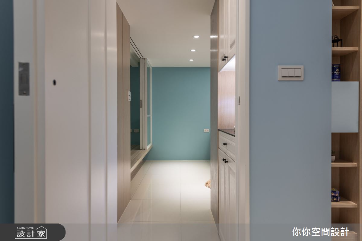 15坪老屋(16~30年)＿北歐風走廊案例圖片＿你妳國際空間設計有限公司＿4你妳設計_新北老屋翻新15坪北歐風之25