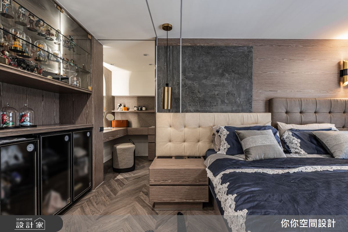 34坪預售屋＿混搭風臥室案例圖片＿你妳國際空間設計有限公司＿9你妳設計_新北34坪混搭風之18