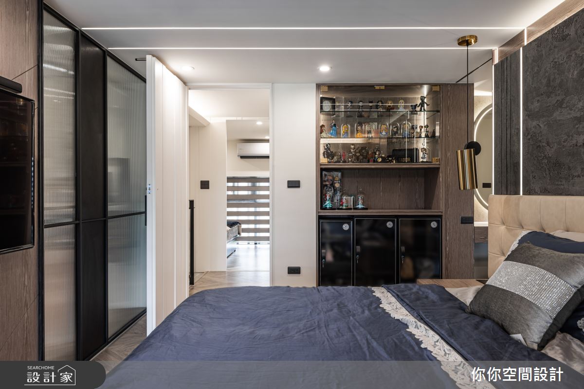34坪預售屋＿混搭風臥室案例圖片＿你妳國際空間設計有限公司＿9你妳設計_新北34坪混搭風之19