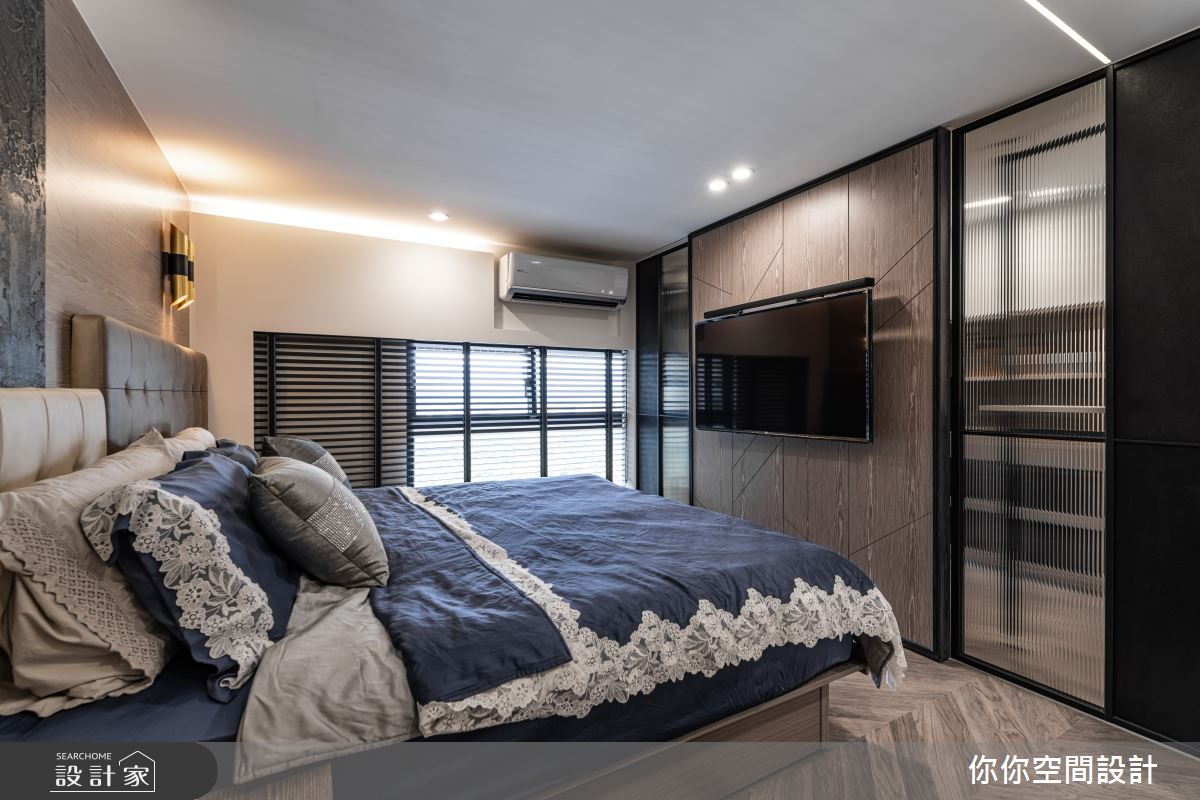 34坪預售屋＿混搭風臥室案例圖片＿你妳國際空間設計有限公司＿9你妳設計_新北34坪混搭風之21