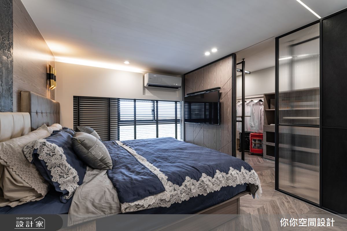 34坪預售屋＿混搭風臥室案例圖片＿你妳國際空間設計有限公司＿9你妳設計_新北34坪混搭風之22