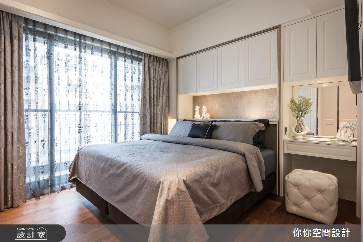 28坪新成屋(5年以下)＿新古典臥室案例圖片＿你妳國際空間設計有限公司＿11你妳設計_台北28坪新古典之25