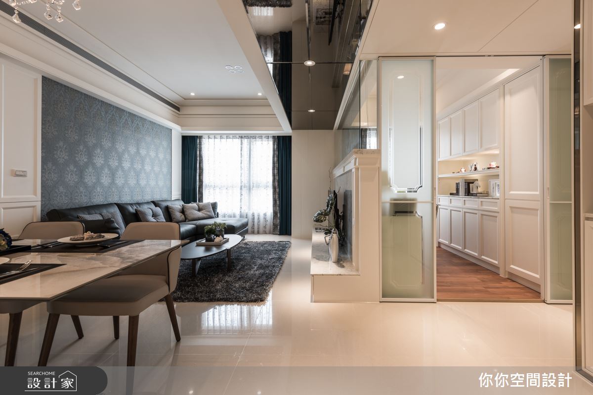 28坪新成屋(5年以下)＿新古典客廳案例圖片＿你妳國際空間設計有限公司＿11你妳設計_台北28坪新古典之12