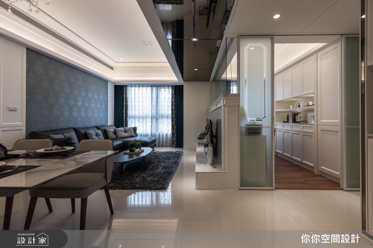 28坪新成屋(5年以下)＿新古典客廳案例圖片＿你妳國際空間設計有限公司＿11你妳設計_台北28坪新古典之11