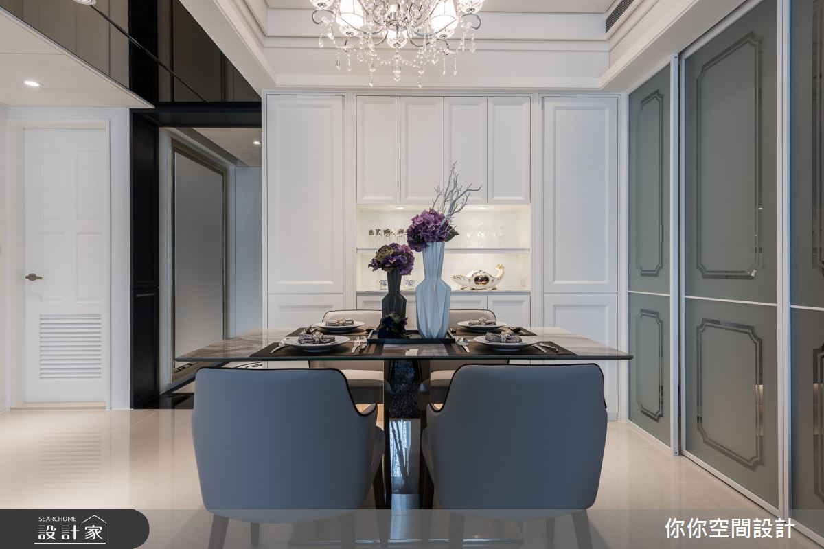 28坪新成屋(5年以下)＿新古典餐廳案例圖片＿你妳國際空間設計有限公司＿11你妳設計_台北28坪新古典之14