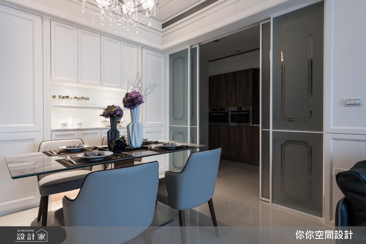 28坪新成屋(5年以下)＿新古典餐廳案例圖片＿你妳國際空間設計有限公司＿11你妳設計_台北28坪新古典之16