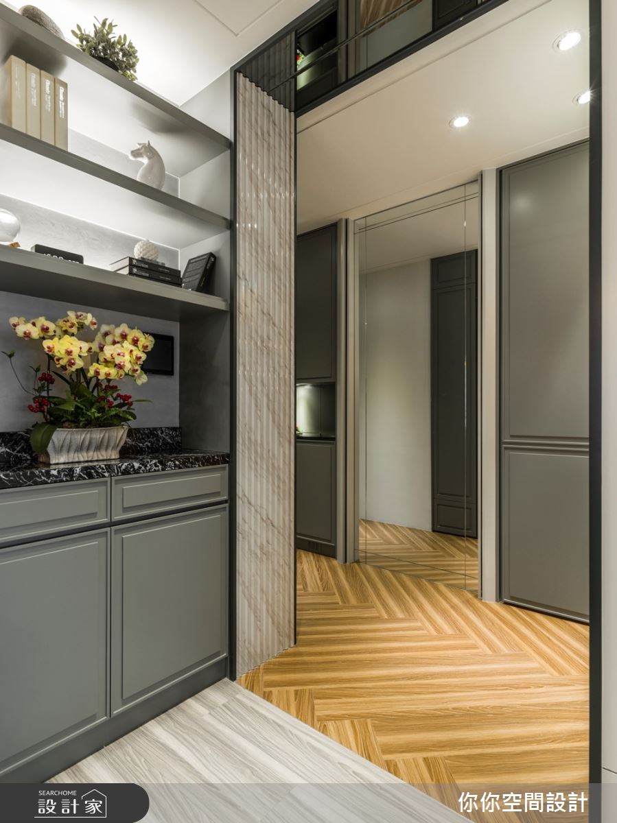 20坪新成屋(5年以下)＿美式風玄關案例圖片＿你妳國際空間設計有限公司＿12你妳設計_新北20坪美式風之3