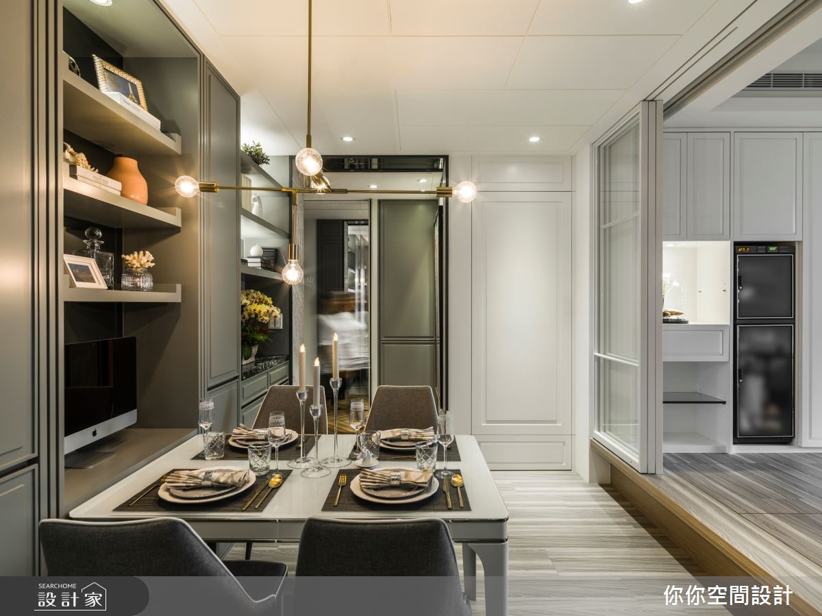 20坪新成屋(5年以下)＿美式風餐廳案例圖片＿你妳國際空間設計有限公司＿12你妳設計_新北20坪美式風之15