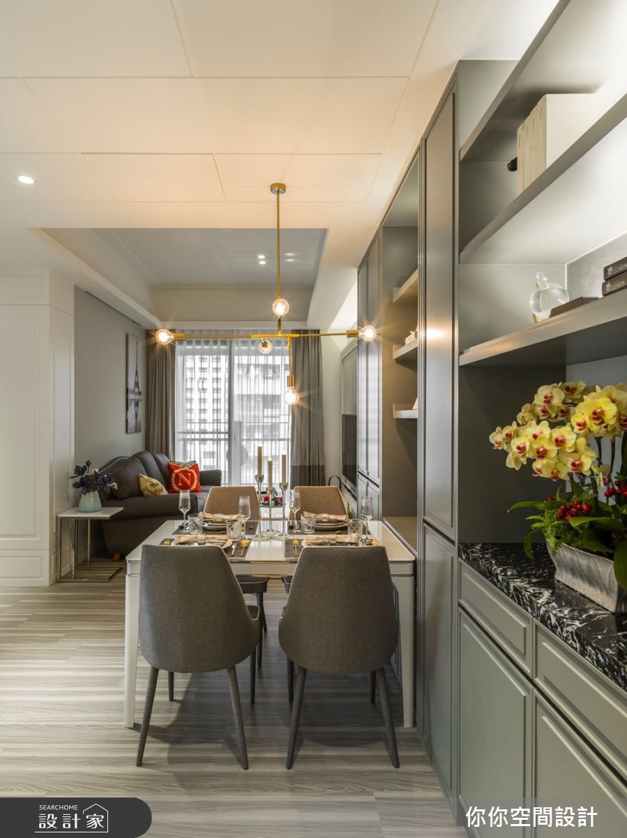 20坪新成屋(5年以下)＿美式風餐廳案例圖片＿你妳國際空間設計有限公司＿12你妳設計_新北20坪美式風之8