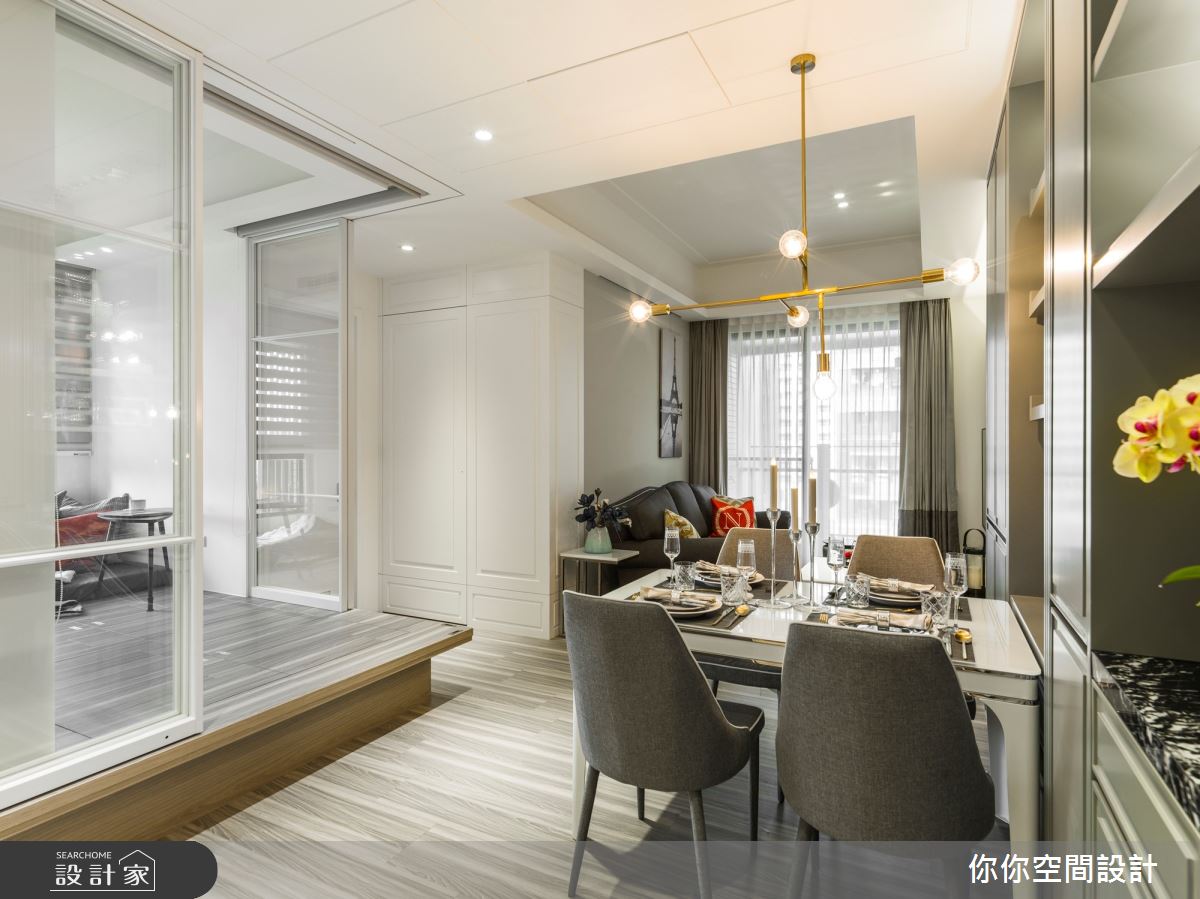 20坪新成屋(5年以下)＿美式風餐廳案例圖片＿你妳國際空間設計有限公司＿12你妳設計_新北20坪美式風之9