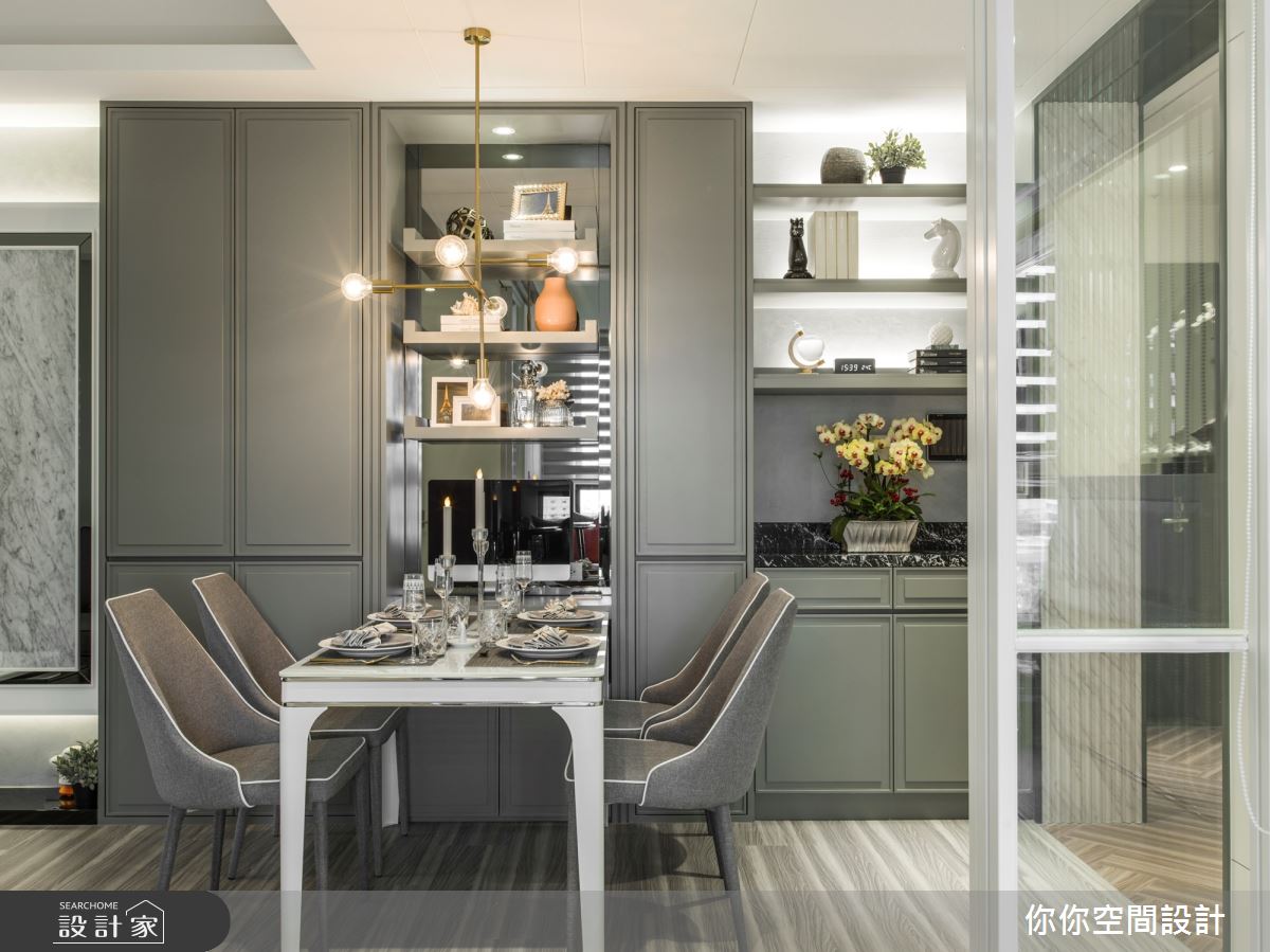 20坪新成屋(5年以下)＿美式風餐廳案例圖片＿你妳國際空間設計有限公司＿12你妳設計_新北20坪美式風之7