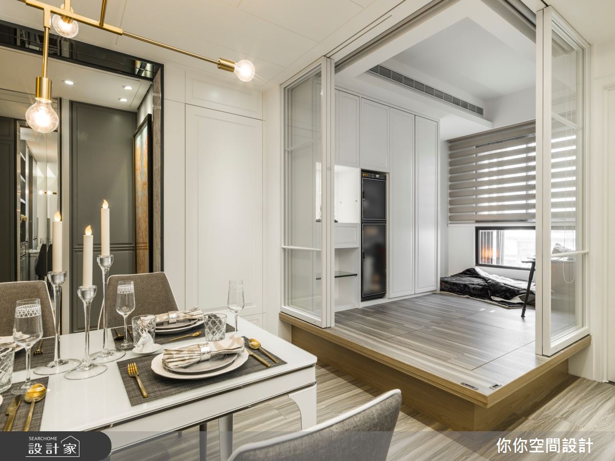 20坪新成屋(5年以下)＿美式風餐廳和室案例圖片＿你妳國際空間設計有限公司＿12你妳設計_新北20坪美式風之16