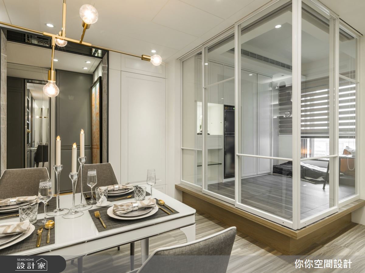 20坪新成屋(5年以下)＿美式風餐廳和室案例圖片＿你妳國際空間設計有限公司＿12你妳設計_新北20坪美式風之17