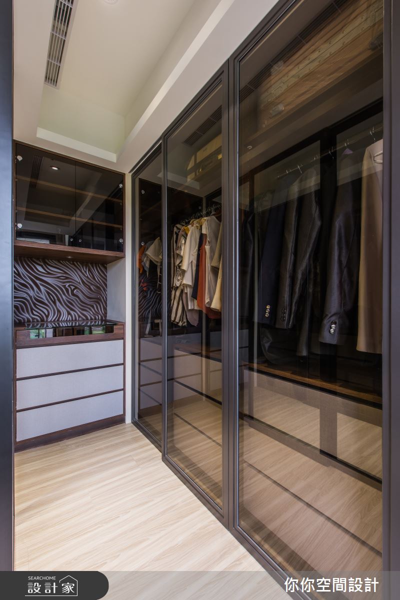 43坪新成屋(5年以下)＿混搭風更衣間案例圖片＿你妳國際空間設計有限公司＿13你妳設計_新北43坪混搭風之25
