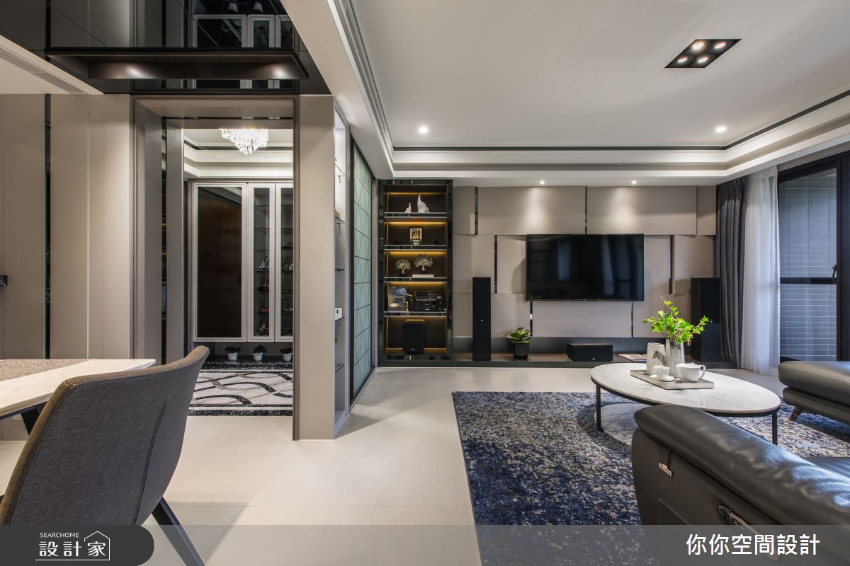 43坪新成屋(5年以下)＿混搭風客廳案例圖片＿你妳國際空間設計有限公司＿13你妳設計_新北43坪混搭風之7