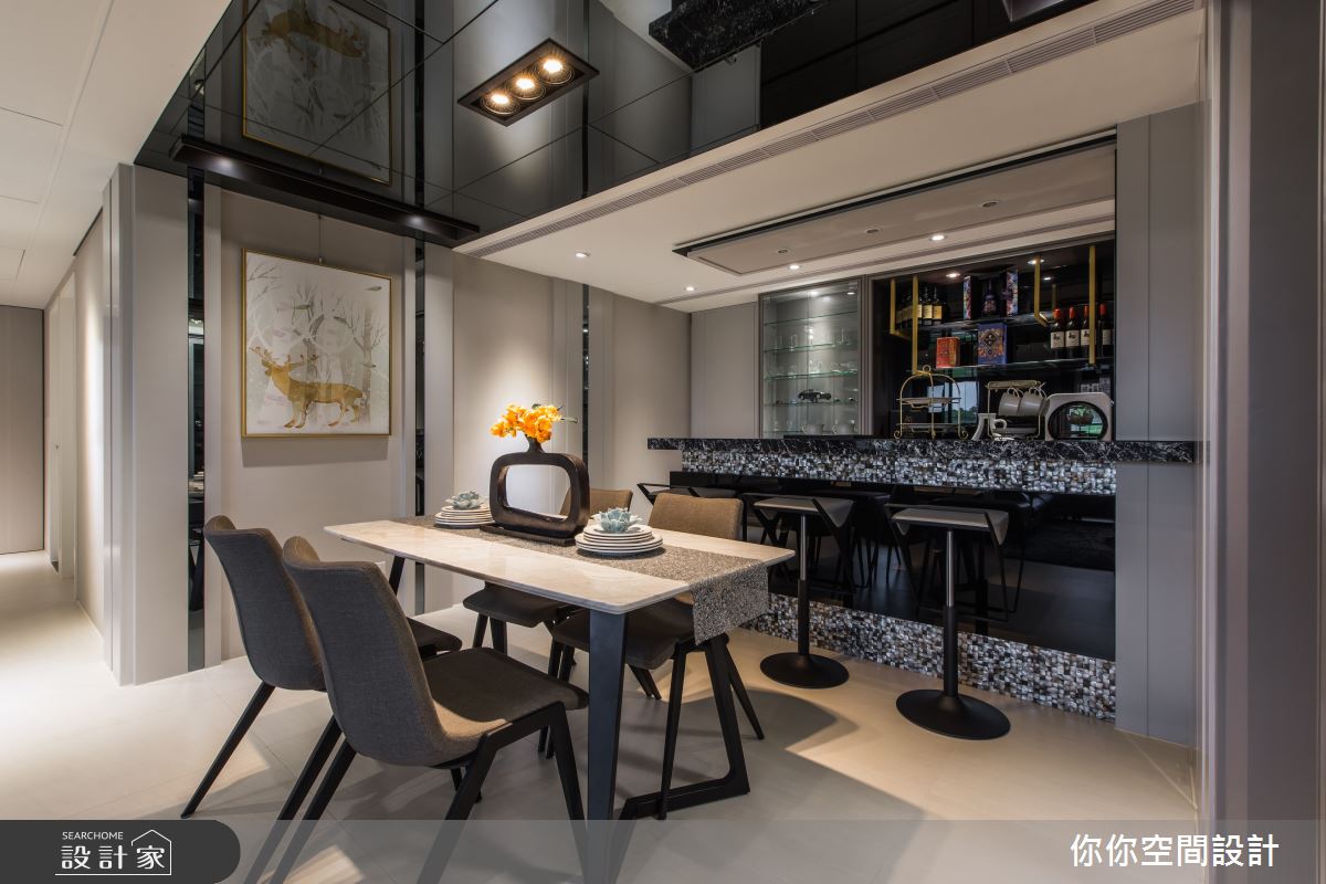 43坪新成屋(5年以下)＿混搭風餐廳案例圖片＿你妳國際空間設計有限公司＿13你妳設計_新北43坪混搭風之14