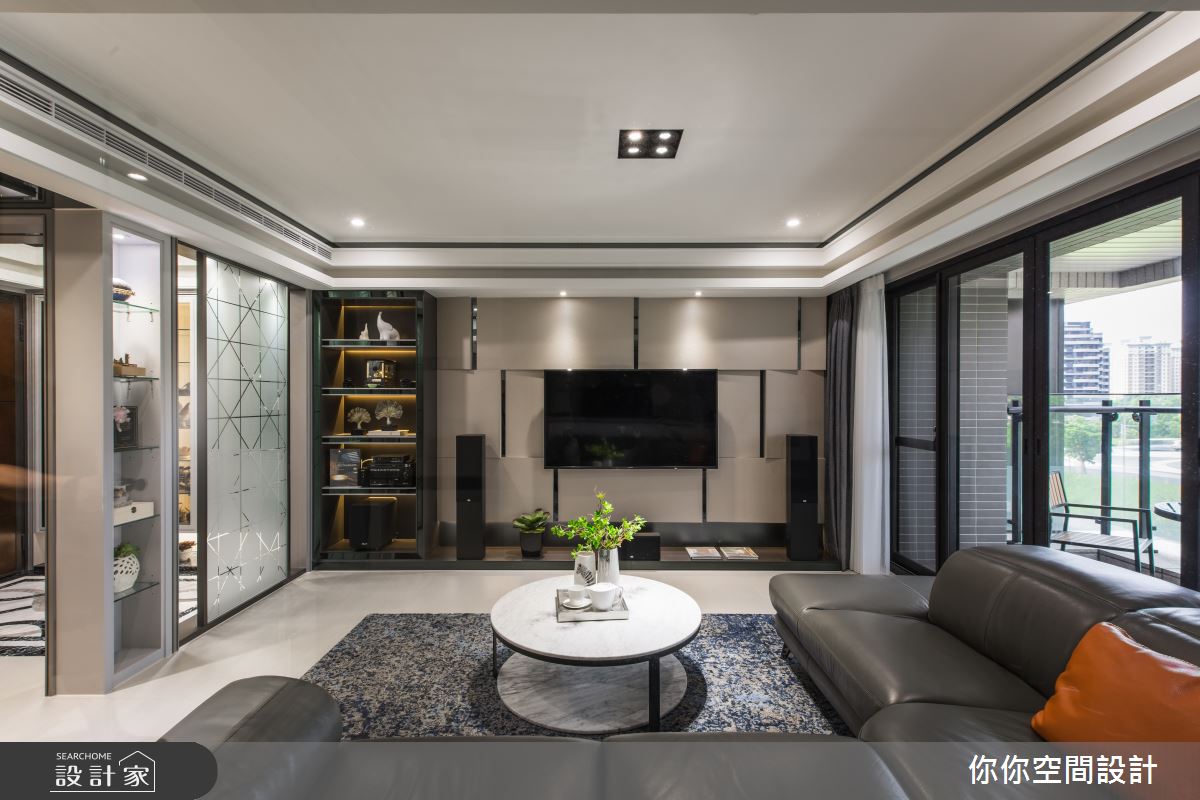 43坪新成屋(5年以下)＿混搭風客廳案例圖片＿你妳國際空間設計有限公司＿13你妳設計_新北43坪混搭風之8