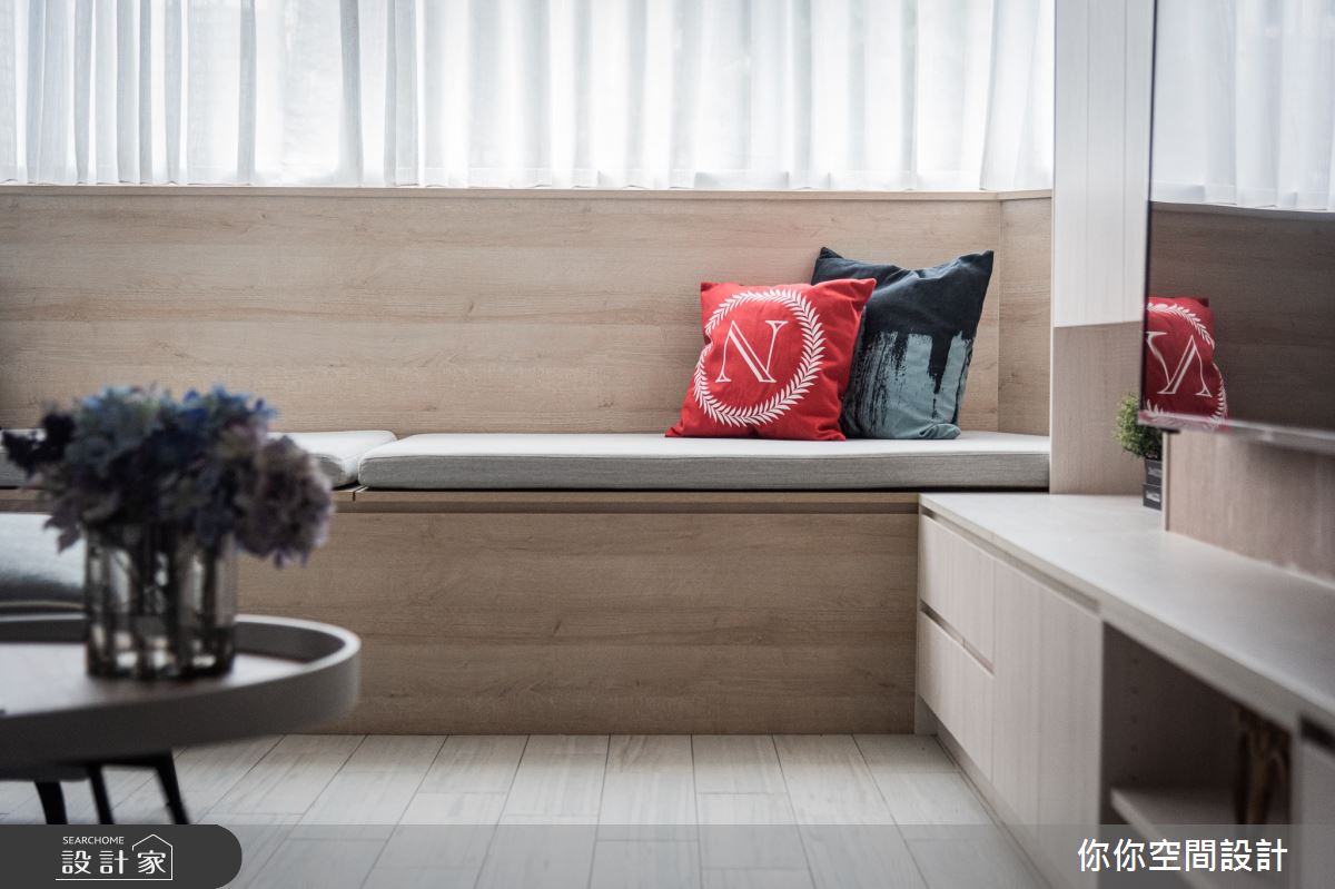 23坪老屋(16~30年)＿北歐風客廳案例圖片＿你妳國際空間設計有限公司＿15你妳設計_台北老屋翻新23坪北歐風之11