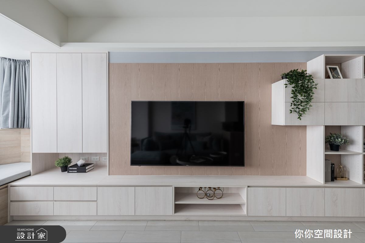 23坪老屋(16~30年)＿北歐風客廳案例圖片＿你妳國際空間設計有限公司＿15你妳設計_台北老屋翻新23坪北歐風之1