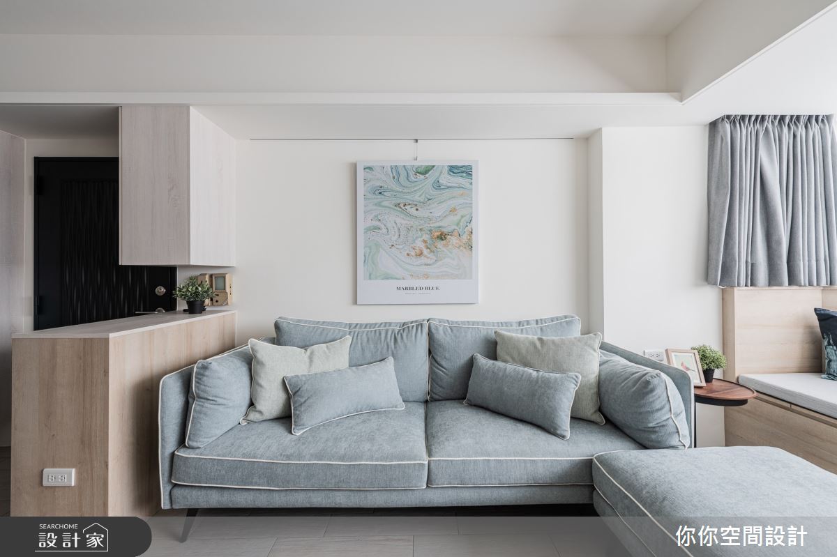 23坪老屋(16~30年)＿北歐風客廳案例圖片＿你妳國際空間設計有限公司＿15你妳設計_台北老屋翻新23坪北歐風之9
