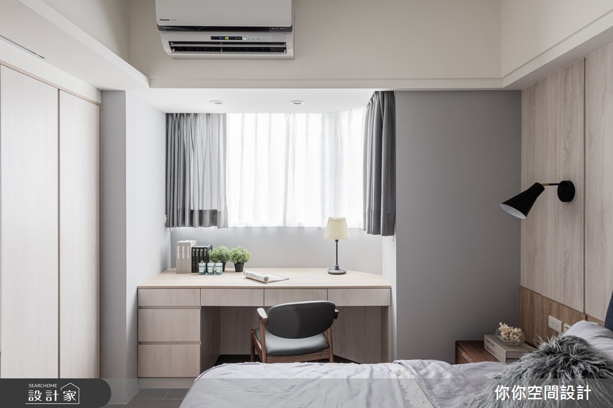 23坪老屋(16~30年)＿北歐風臥室案例圖片＿你妳國際空間設計有限公司＿15你妳設計_台北老屋翻新23坪北歐風之16