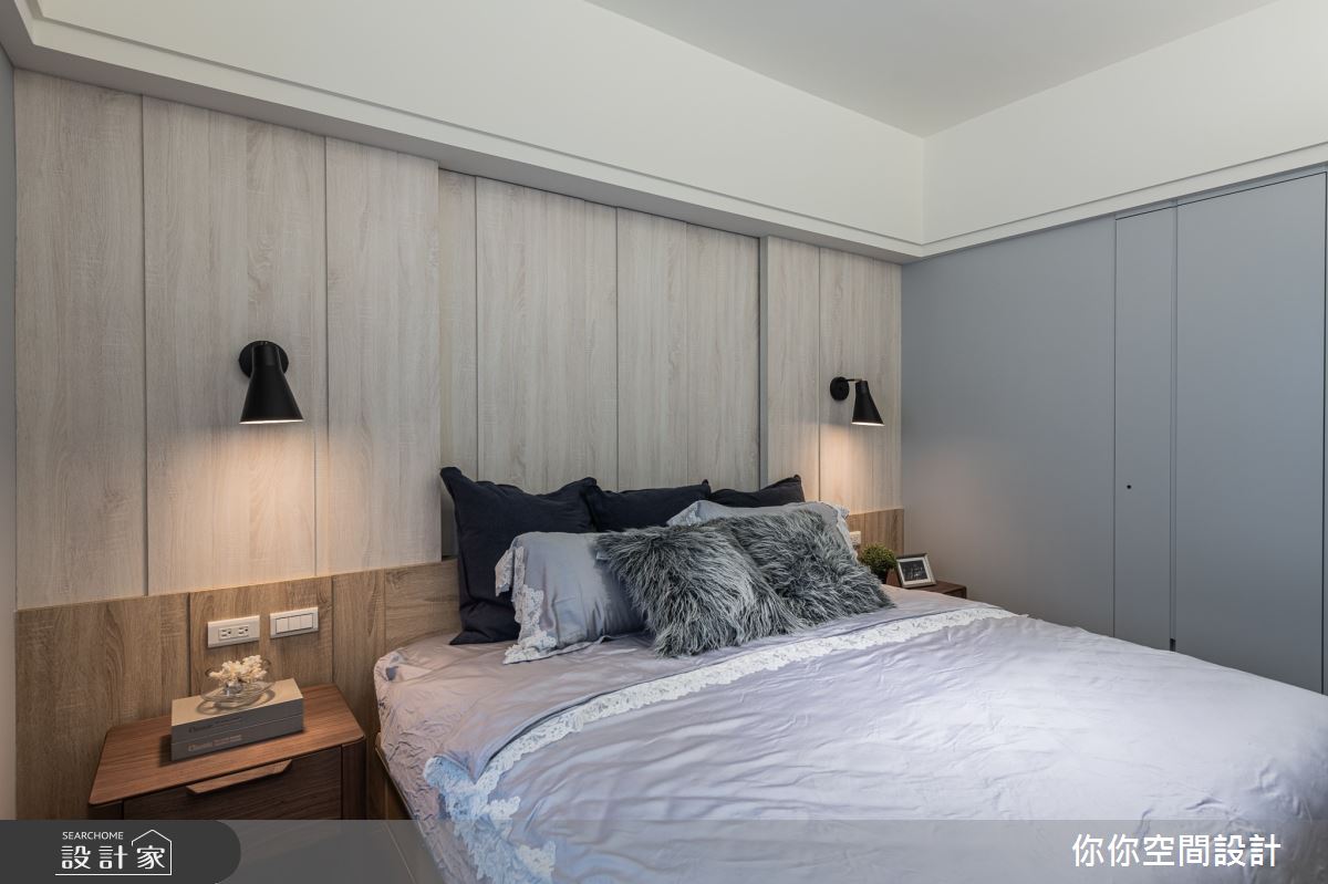 23坪老屋(16~30年)＿北歐風臥室案例圖片＿你妳國際空間設計有限公司＿15你妳設計_台北老屋翻新23坪北歐風之19