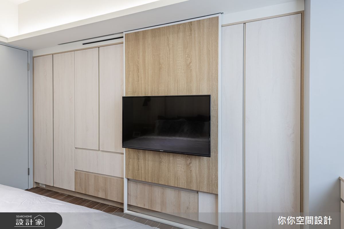 23坪老屋(16~30年)＿北歐風臥室案例圖片＿你妳國際空間設計有限公司＿15你妳設計_台北老屋翻新23坪北歐風之22