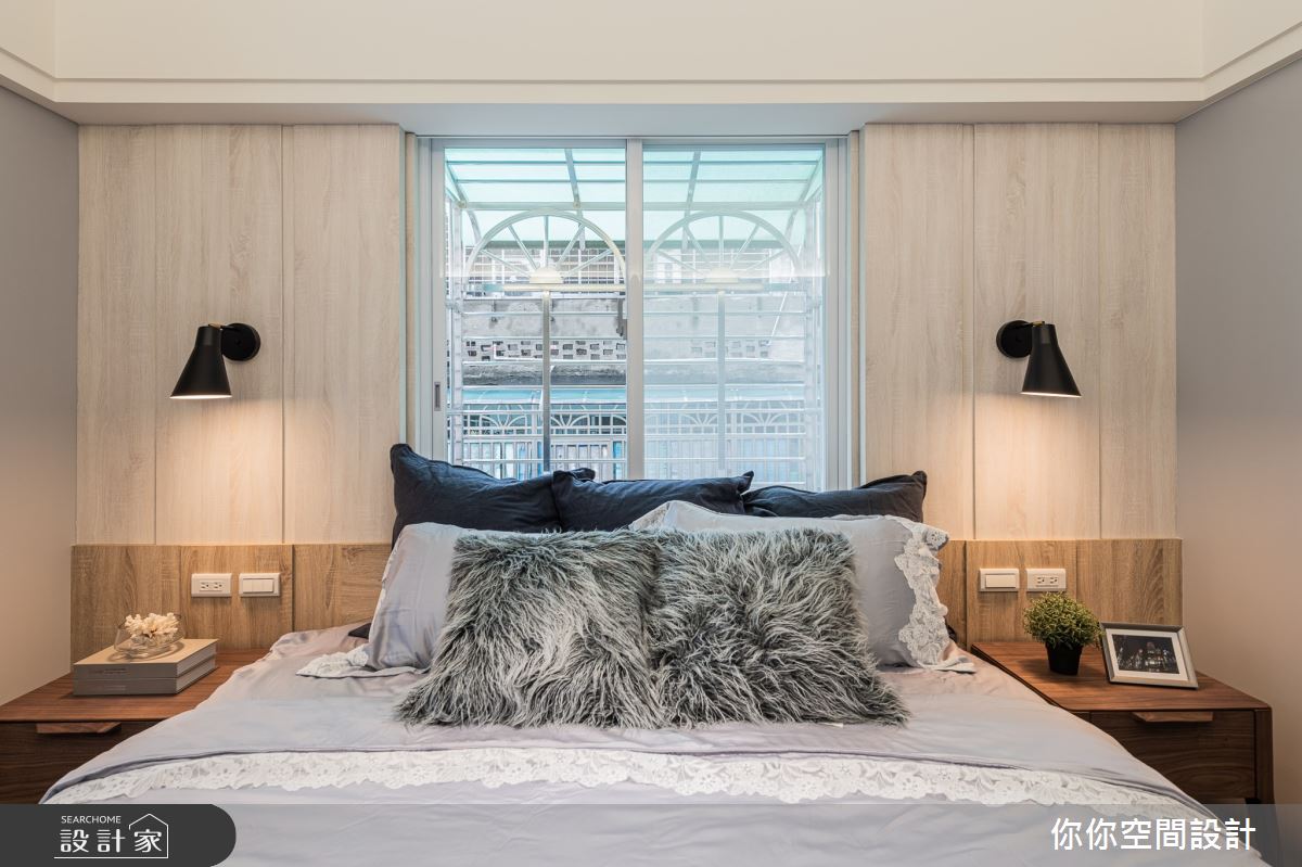 23坪老屋(16~30年)＿北歐風臥室案例圖片＿你妳國際空間設計有限公司＿15你妳設計_台北老屋翻新23坪北歐風之21