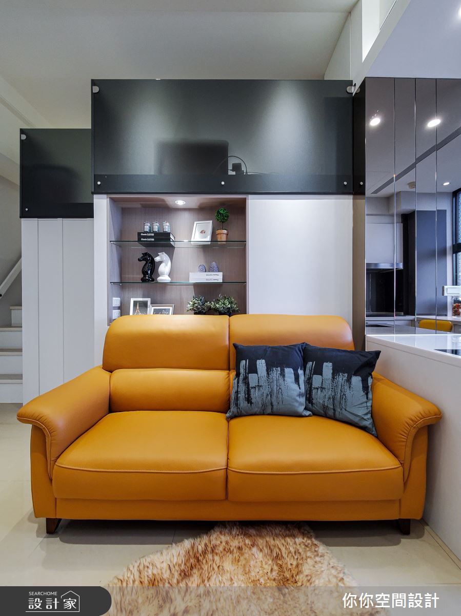 16坪中古屋(5~15年)＿美式風客廳案例圖片＿你妳國際空間設計有限公司＿17你妳設計_新北16坪美式風之7