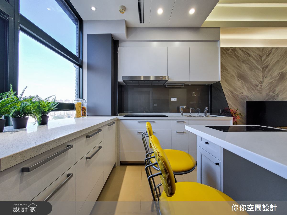 16坪中古屋(5~15年)＿美式風餐廳案例圖片＿你妳國際空間設計有限公司＿17你妳設計_新北16坪美式風之12