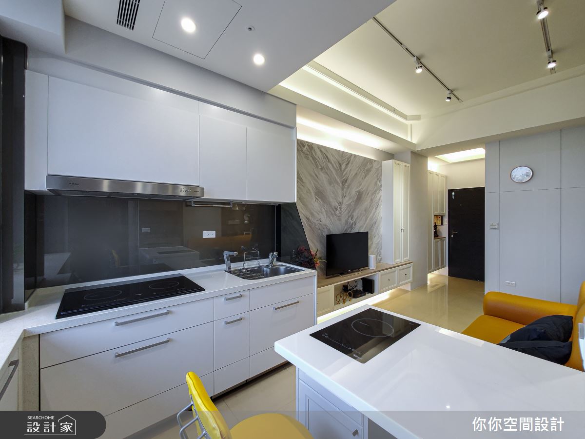 16坪中古屋(5~15年)＿美式風餐廳案例圖片＿你妳國際空間設計有限公司＿17你妳設計_新北16坪美式風之13