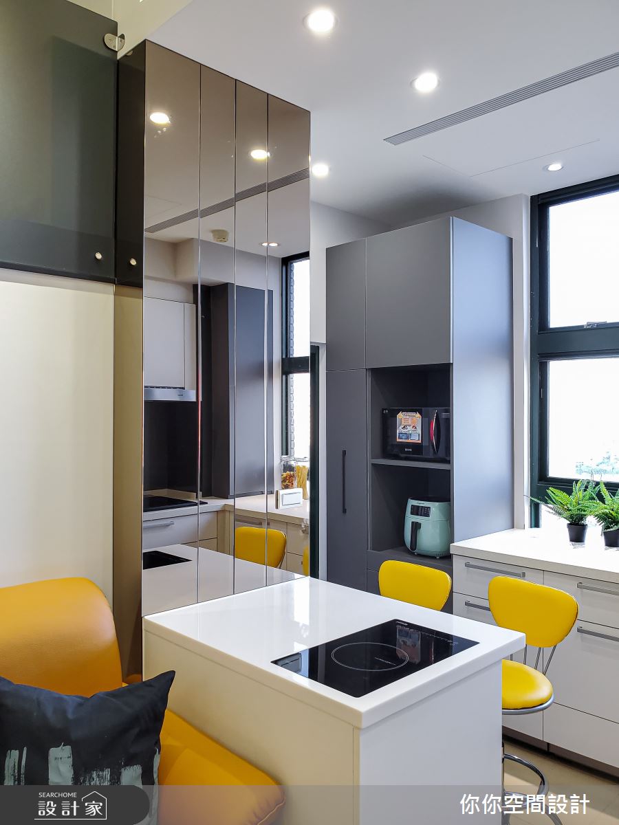 16坪中古屋(5~15年)＿美式風餐廳案例圖片＿你妳國際空間設計有限公司＿17你妳設計_新北16坪美式風之15