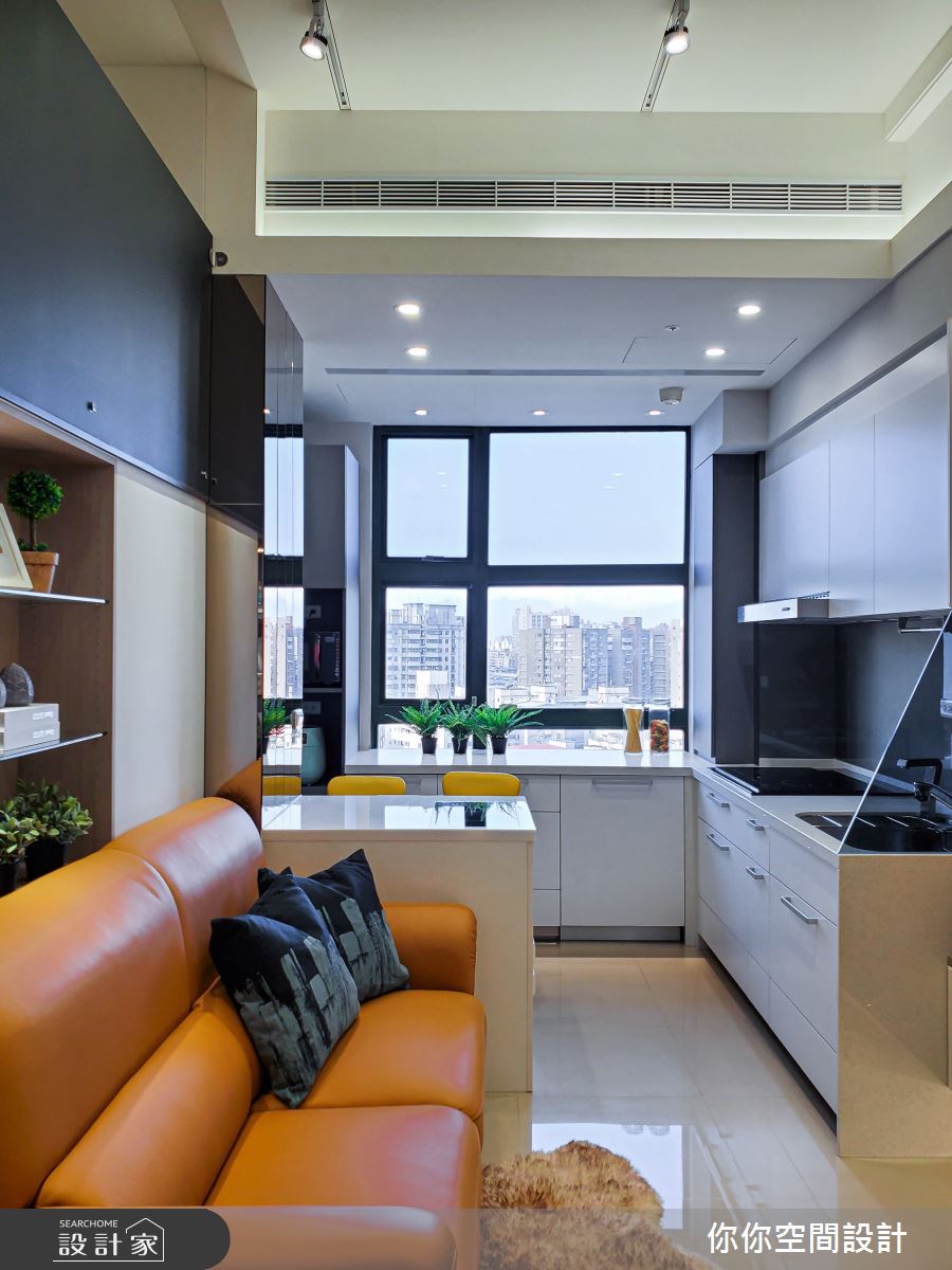 16坪中古屋(5~15年)＿美式風客廳餐廳案例圖片＿你妳國際空間設計有限公司＿17你妳設計_新北16坪美式風之9