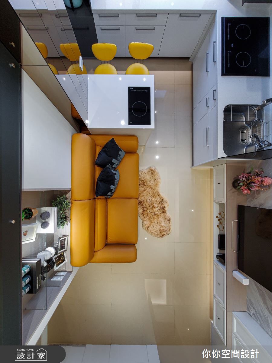 16坪中古屋(5~15年)＿美式風客廳案例圖片＿你妳國際空間設計有限公司＿17你妳設計_新北16坪美式風之29